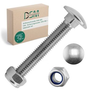 PERNO P/CARROCERIA C/REDONDA H.N 3/8X3