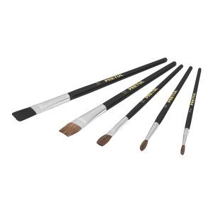 PINCEL P/PINTOR 5 PCS D/MADERA PRETUL  24740