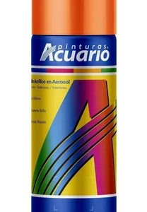 PINTURA SPRAY ACUARIO NARANJA FLUORESCENTE  763