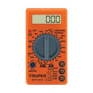 PROBADOR DE CORRIENTE MUT-830 TRUP (TESTER)   10400