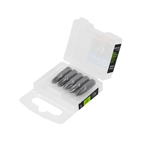 PUNTAS TRUPER DES. ESTRELLA PH2 LARGO 1" 5-PCS PUDE-1102  12141