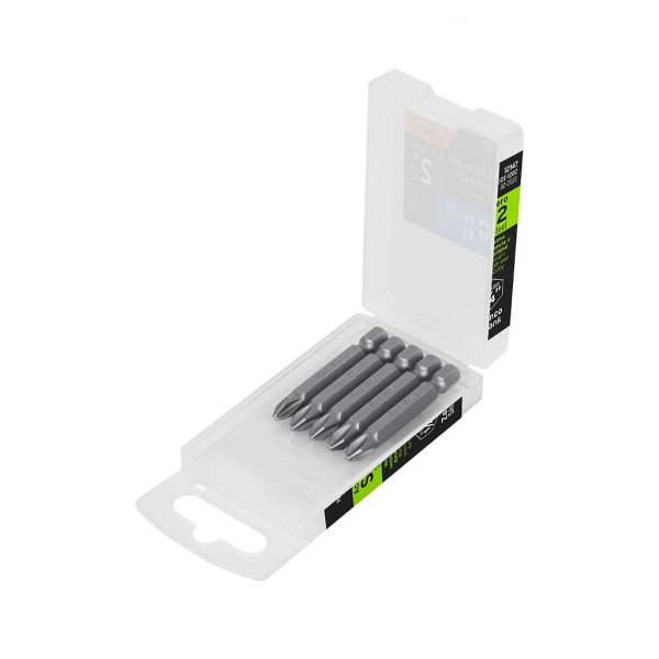 PUNTAS TRUPER DES. ESTRELLA PH2 LARGO 2" 5-PCS PUDE-1202  12147