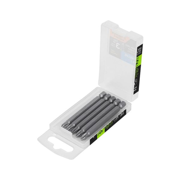 PUNTAS TRUPER DES. ESTRELLA PH2 LARGO 3" 5-PCS PUDE-1302  12153