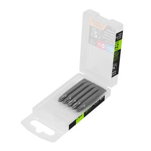 PUNTAS TRUPER DOBLES DES. ESTRELLA PH2 Y PLANO 9/32" 2-3/8" 5-PCS PUDE-4202  12179