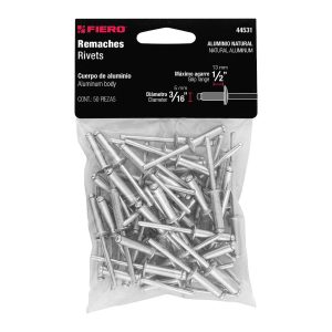 REMACHE D/ALUM  3/16X1/2" FIERO BOLSA 50PCS  44531