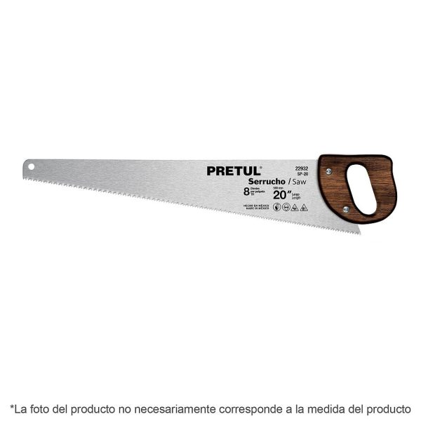 SERRUCHO DE 18 SP-18 PRETUL M/MADERA 22931