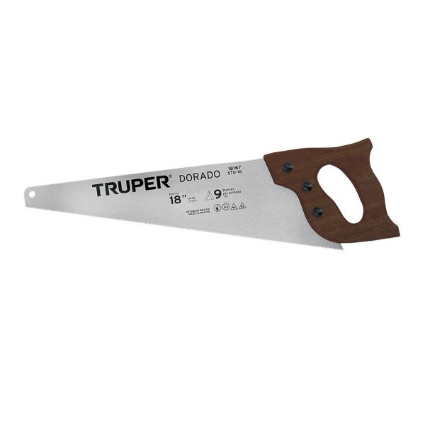 SERRUCHO DE 18 STD-18 TRUPER DORADO   18167