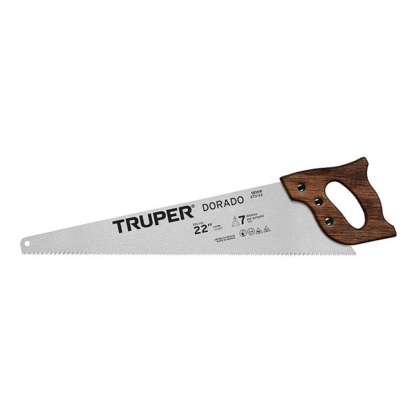 SERRUCHO DE 22 STD-22 TRUPER DORADO   18169