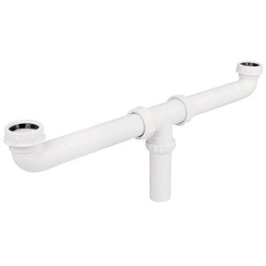 SIFON PLAST 1-1/2 DOBLE P/LAVATRASTO CED-11 FOSET  48338