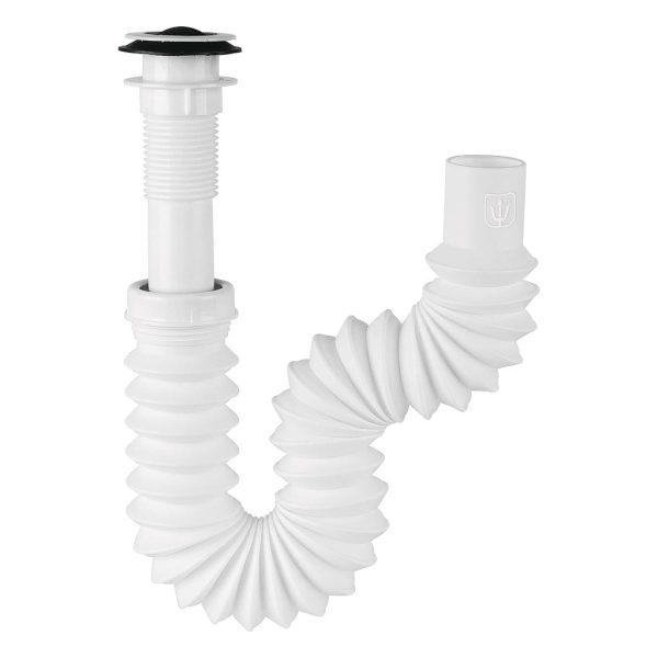 SIFON PLAST 1-1/4 C/DESAGUE FOSET FLEXIBLE CE-235   49365