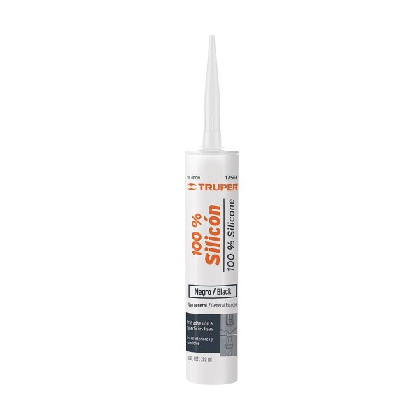 SILICON 280-ML NEGRO TRUPER SIL-100N   17561