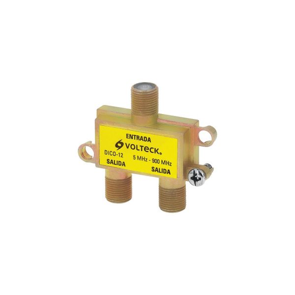 SPLITER CABLE COAXIAL 2 SALID VOLTECH DICO-12   48475