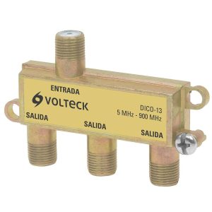 SPLITER CABLE COAXIAL 3 SALID VOLTECH DICO-13   48476