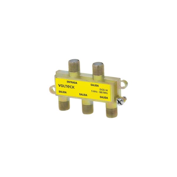 SPLITER CABLE COAXIAL 4 SALID VOLTECH DICO-14   48477