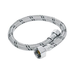 TUBO ABAS ACER 1/2X3/8X16 FOSET P/LAVABO  45489