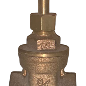 VALVULA COMPUERTA ROSCADA 3/4" 80 PSI DECA (BR) (1510)