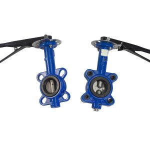 VALVULA MARIPOSA WAFER ASI. BUNA ANSI 150 PSI 6" YIER