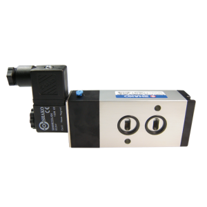 VALVULA SOLENOIDE 5/2 INDIVIDUAL TIPO NAMUR DE 1/4" 24VDC SHAKO