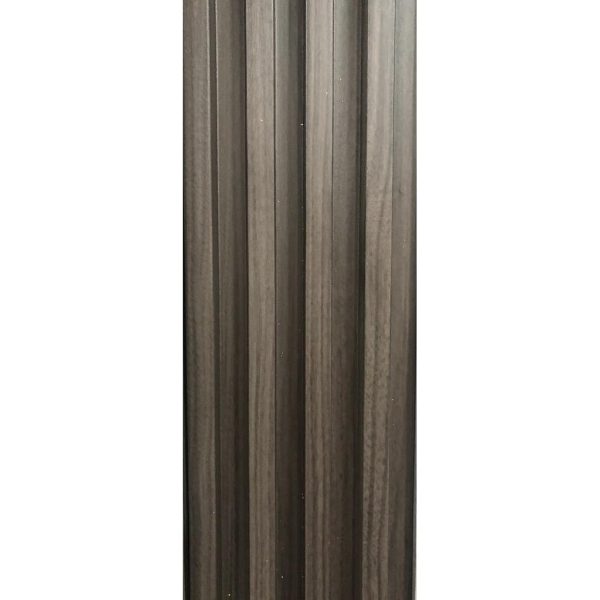 fnWPC Pared Ranurado Gris Oscuro (20CM 7MM 5.95M)