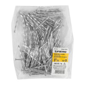 CLAVO P/CONC GALV 3 FIERO BOLSA 2.2 LBS   44125