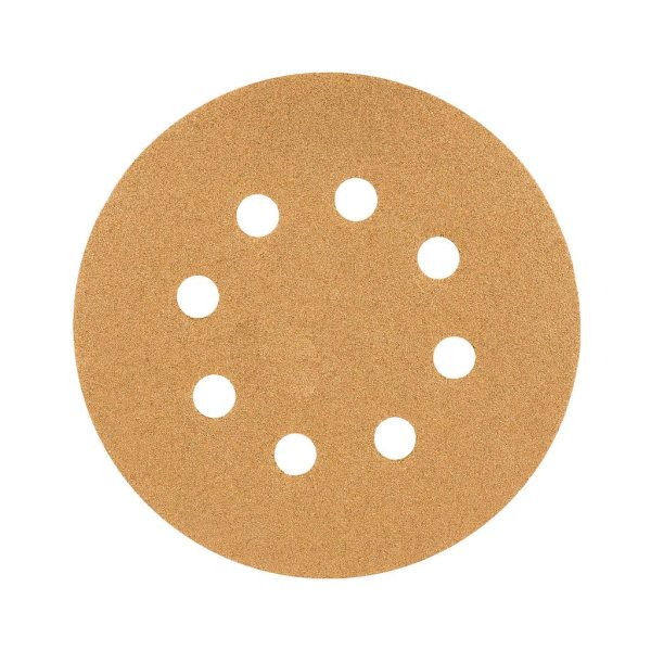 DISCO DE LIJA P/MADERA 5" GRANO 80 5-PCS DIRO-58 TRUPER  17942