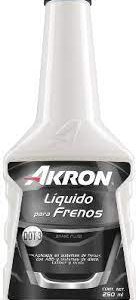 ESPECIALIDAD BOTELLA DE 250 ML-LIQUIDO PARA FRENOS AKRON