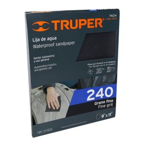 LIJA P/HIERRO LIAG-240 D/AGUA TRUPER   11624